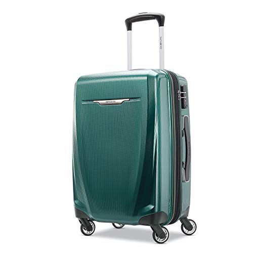 Samsonite Winfield 3 DLX Hardside Expandable Luggage with Spinners, Silver, Carry-On 20-Inch