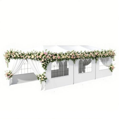 Party Tent 10x30 Outdoor Wedding White Tents for Parties