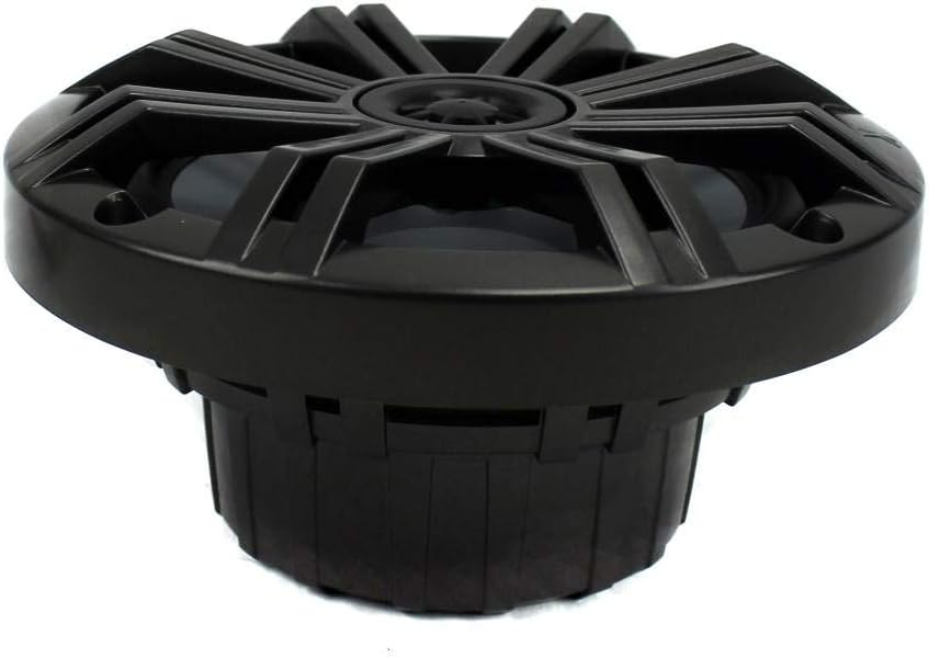 Kicker KM654LCW (41KM654LCW) 6.5 Inch 2-way Marine Speaker Pair with Built-In LED Lighting