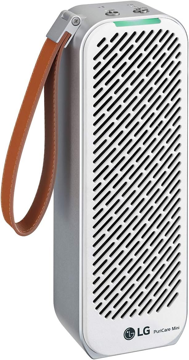LG PuriCare Mini – Small Lightweight Ultra Quiet Portable Air Purifier for filtering ultra-fine dust and small particles in the Home Bedroom Office