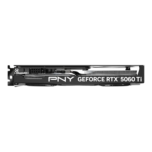 PNY NVIDIA GeForce RTX&trade; 5060 Ti 16GB Overclocked Dual Fan Graphics Card (DLSS 4, PCIe&reg; 5.0, HDMI&reg;/DP 2.1, 2-Slot)