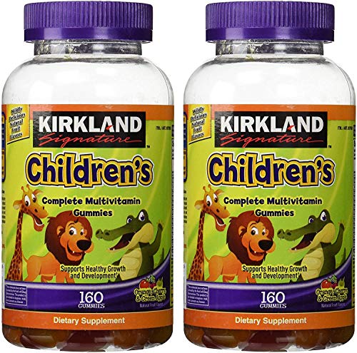 EMS Kirkland Signature Children's Complete Multivitamin Gummies 320 Count - Kansas Nuitrition - HNZSDS