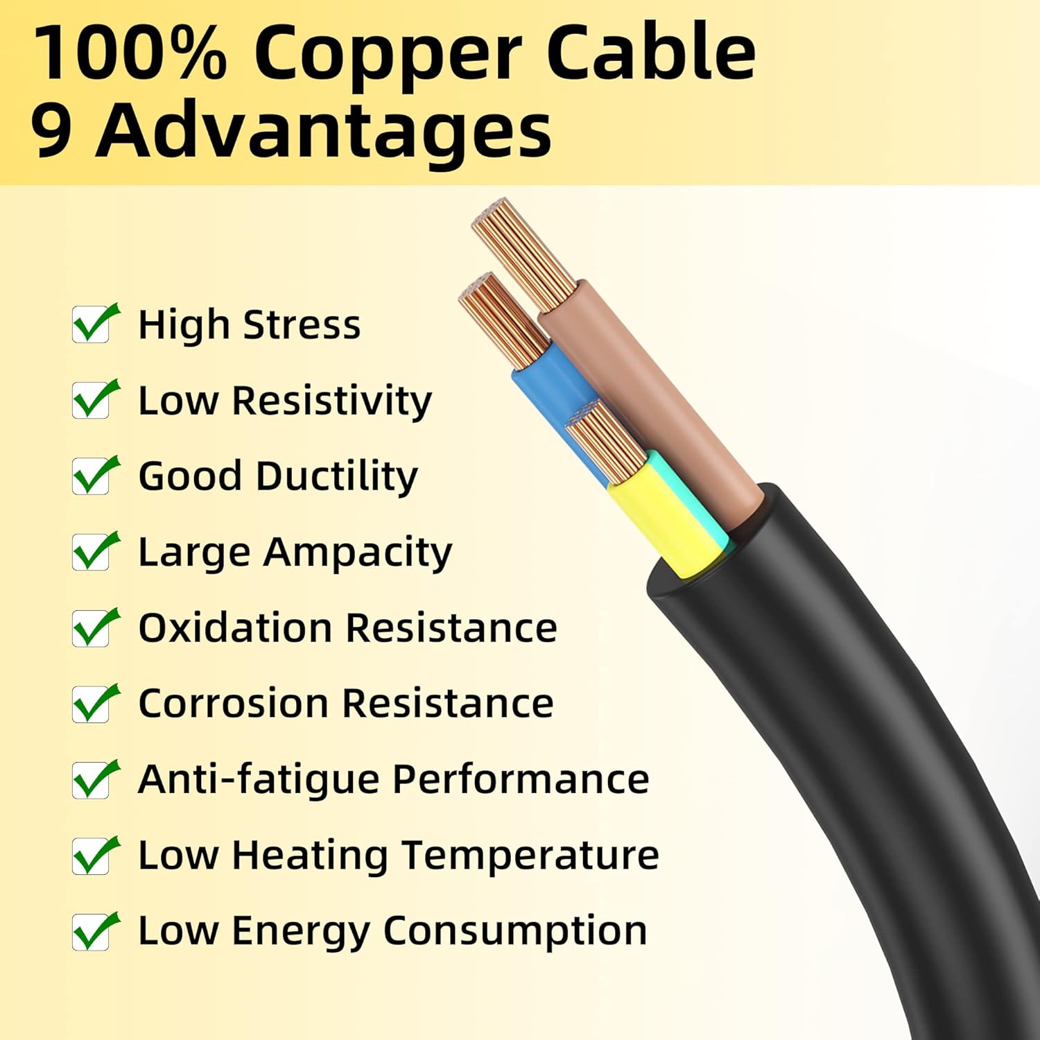 Flameweld RV Generator Adapter Cord - L14-30P Locking Male Plug to 14-50R Female with Handle