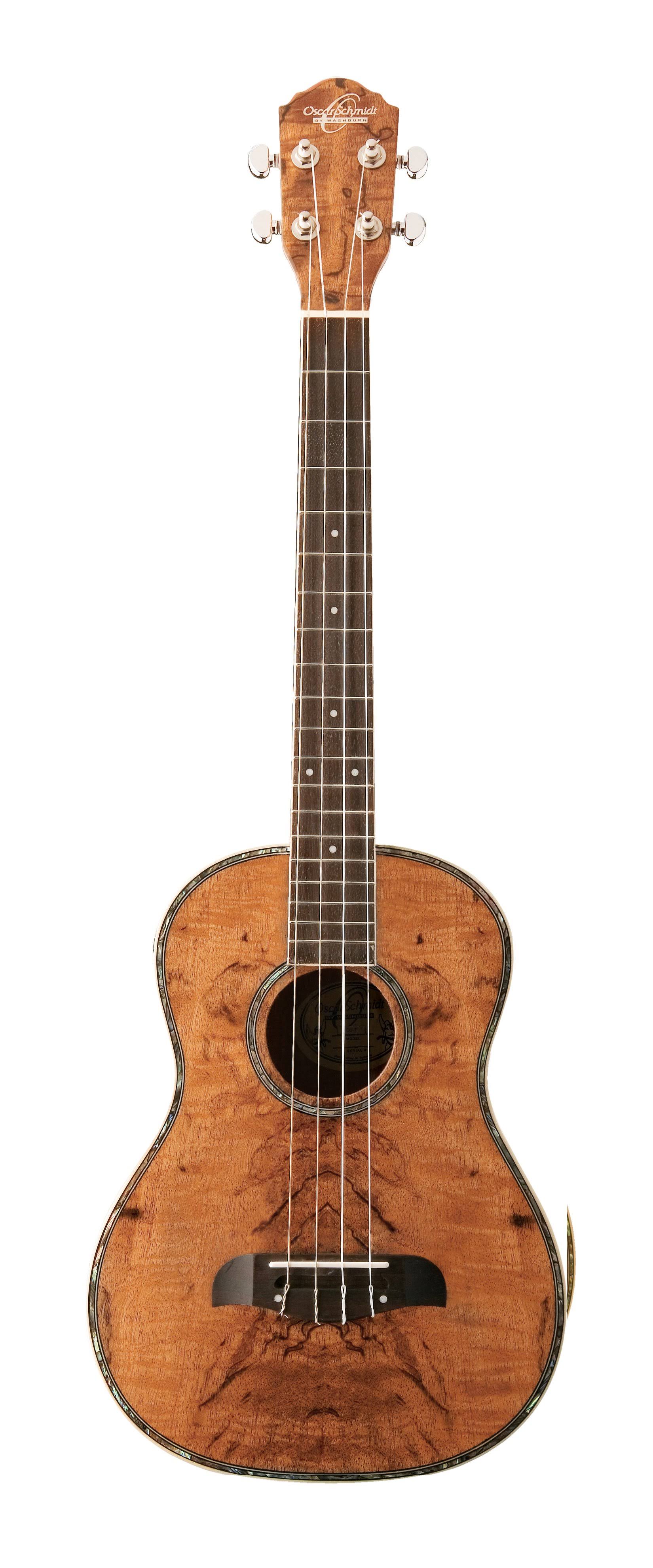 Oscar Schmidt Baritone Ukulele - Spalted Mango - OU57K
