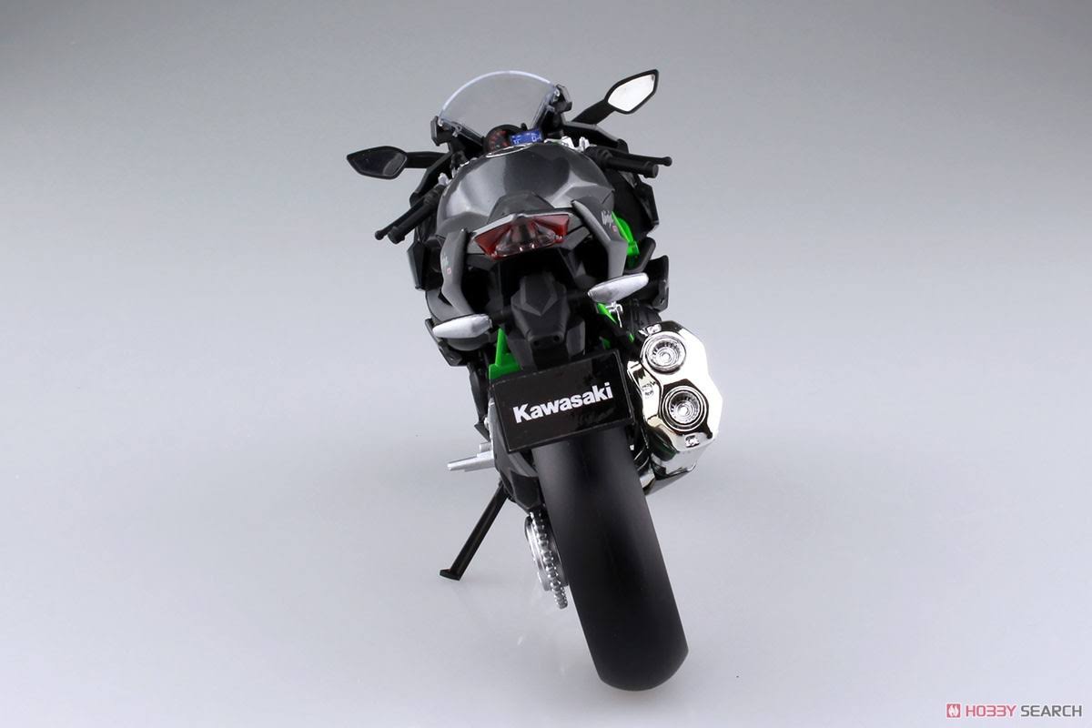 Aoshima Skynet 04569 Kawasaki Ninja H2 1/12 Scale Finished Model