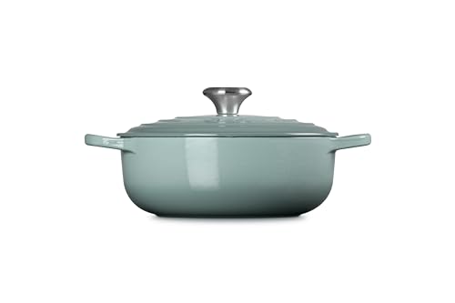 Le Creuset Enameled Cast Iron Signature Sauteuse Oven, 3.5 qt., Cerise