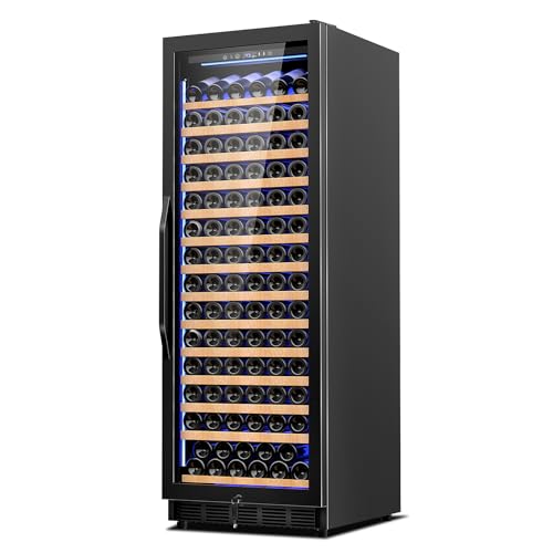 Cigar Electric Humidor, 35L 250 Counts Large Capacity Thermostatic Electric Cigar Cooler Cabinet with Digital LED Screen, Safety Lock