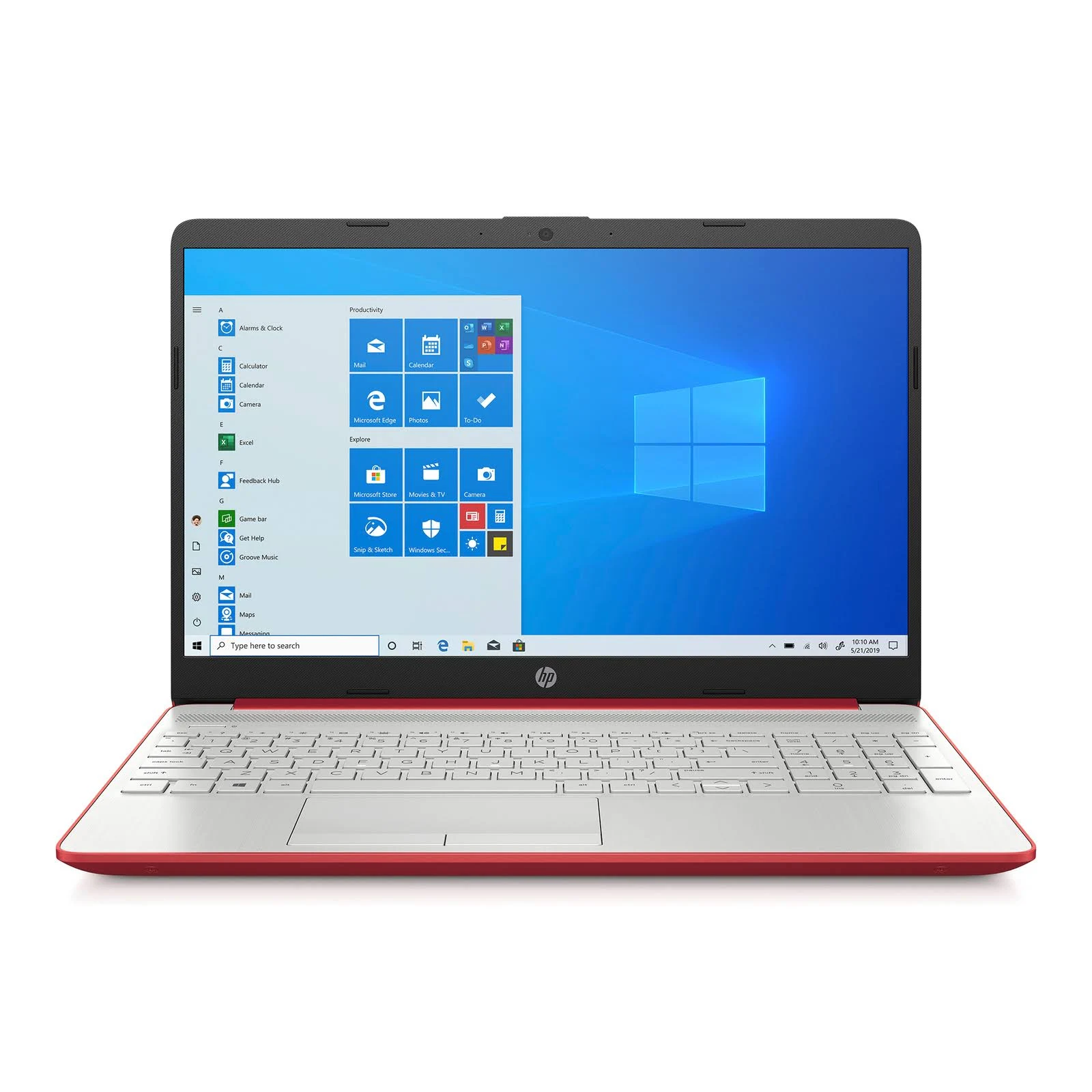 HP 15.6 inch Pentium 4gb/500gb Laptop-Scarlet Red