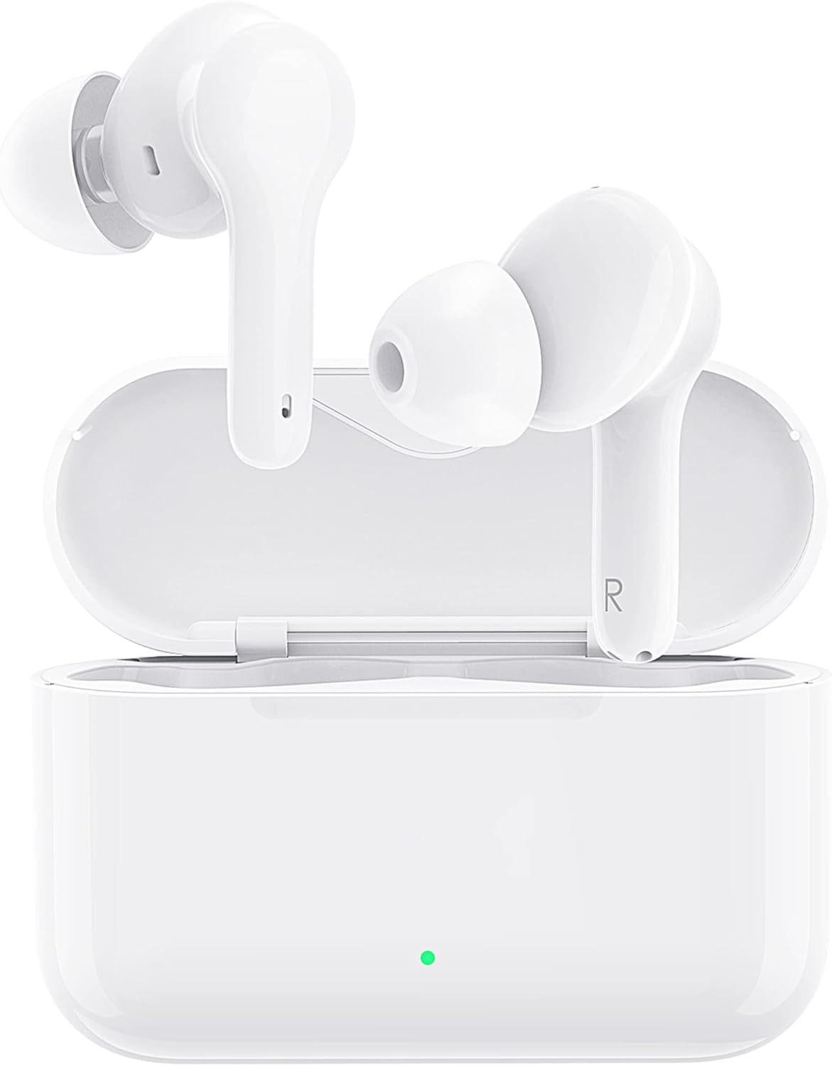 Wireless Earbuds, Bluetooth 5.0 Headphones Waterproof Wireless Headphones with 30H Playtime, Noise-Canceling Mic