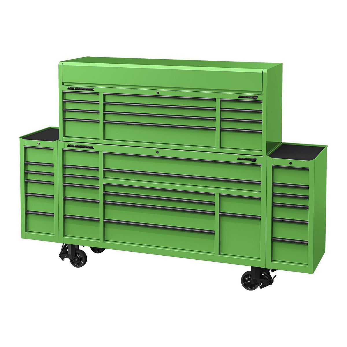 U.S. GENERAL 15 in. End Cabinet, Series 3, Slate Gray