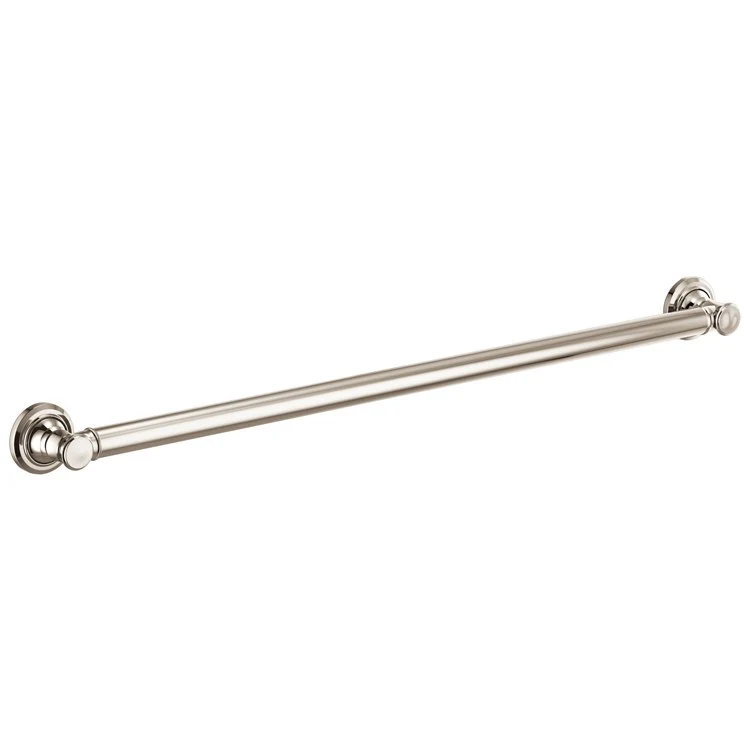 Grab Bar 36 Inch Traditional Brilliance Luxe Gold ADA Concealed Mount Metal