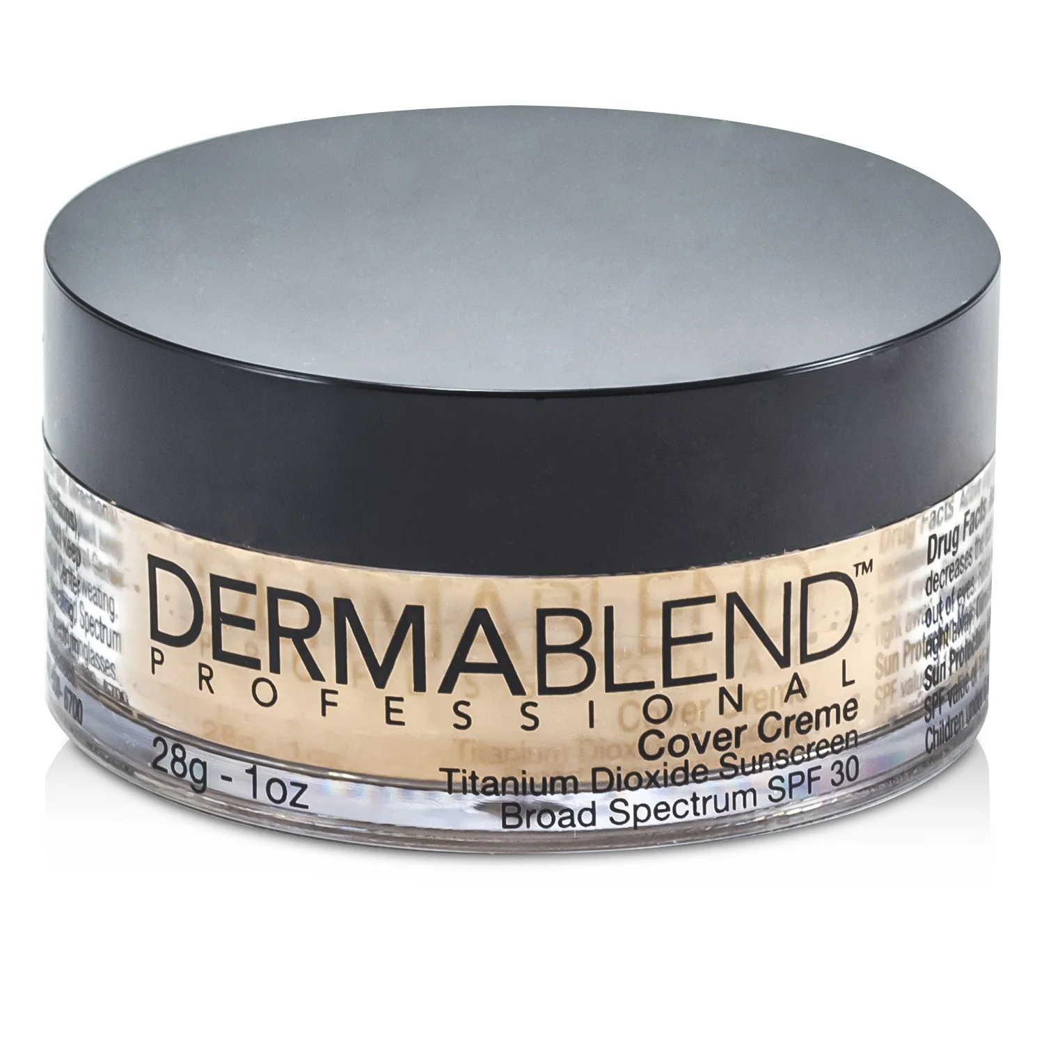 Dermablend Cover Creme Broad Spectrum SPF 30 (High Color Coverage) - Cool Beige  28g/1oz