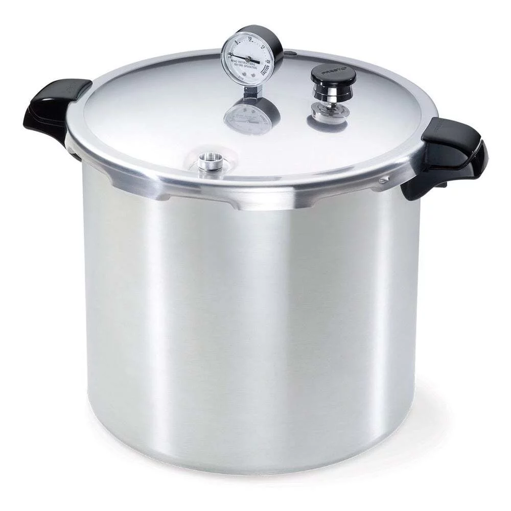 Presto 01784 23-Quart Induction Compatible Pressure Canner, Open Box - Curated Treasures Market