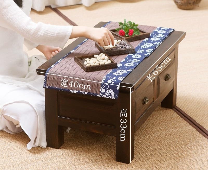 Sofa Table Old Chinese Style Dining Table Wooden Storage Cabinet with Wooden Lace Paulownia Furniture Traditional Family Dining Table Tea Table Tea