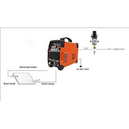 S7 Plasma Cutter Max Cutting Thickness 20MM 50A Inverter DC Inverter 110/220V Dual Voltage Cutting Machine with Free Accessories Easy Cutter