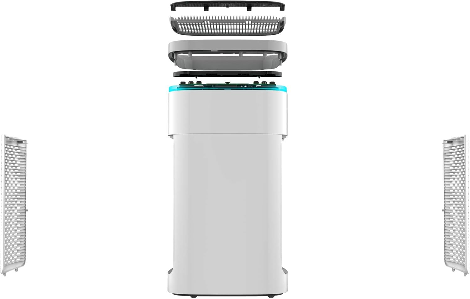 HF600 HEPA Air Purifier with Air Quality Sensor and Smart WiFi Connectivity