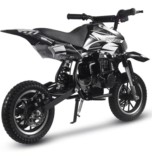 MotoTec DB-01 50cc 2-Stroke Kids Gas Dirt Bike Blue