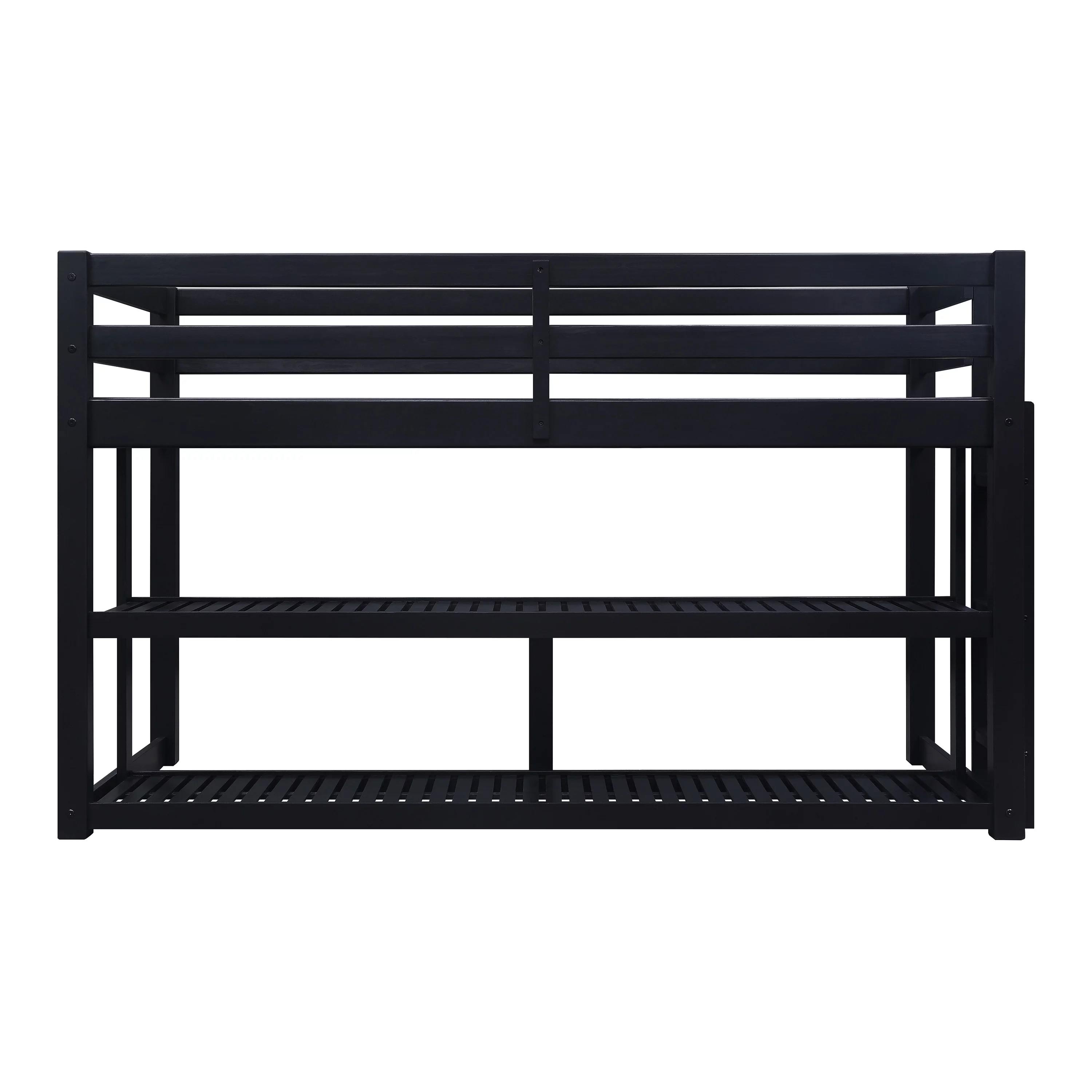 Better Homes and Gardens Greer Twin Loft Storage Bed, Black