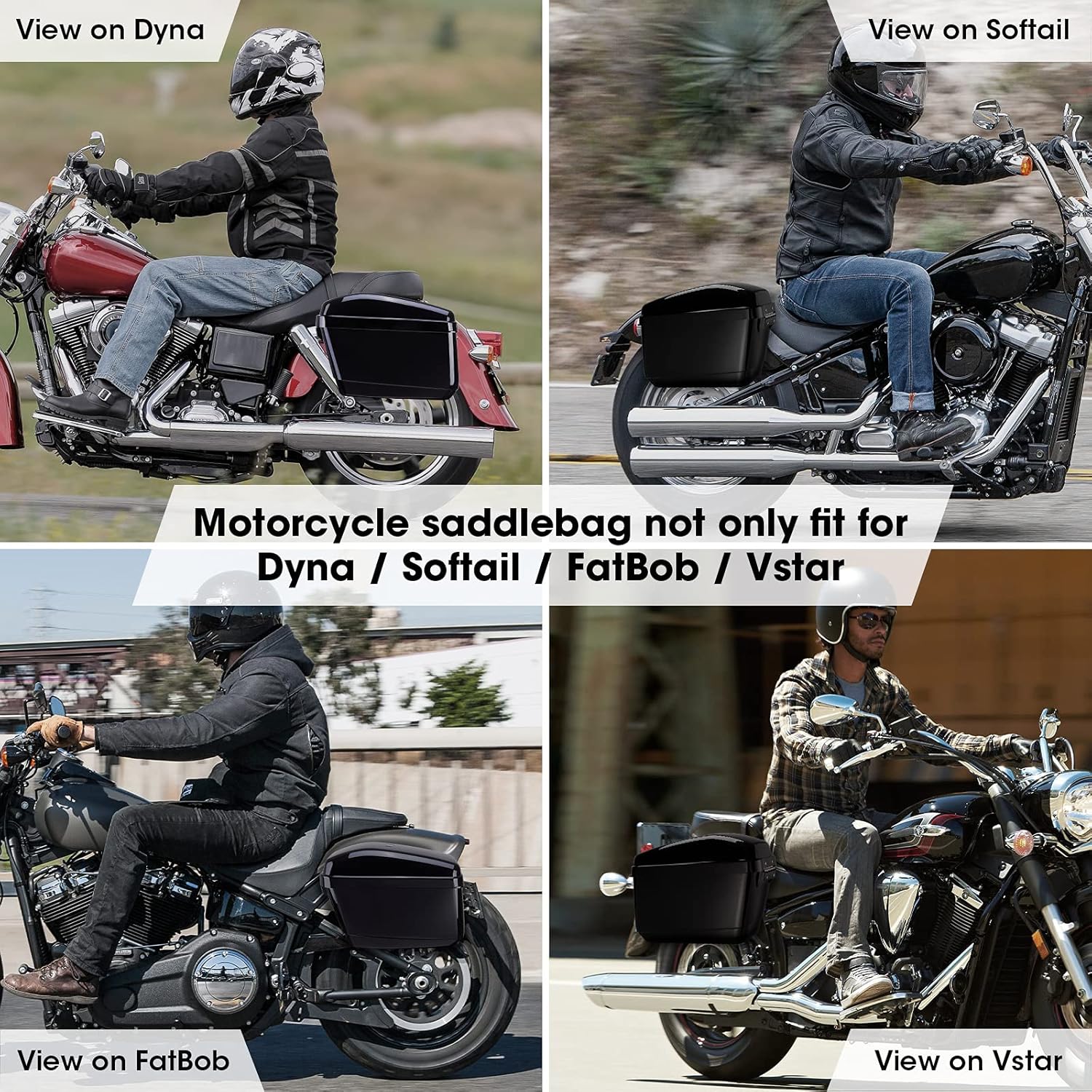 Motorcycle Hard Saddlebags
