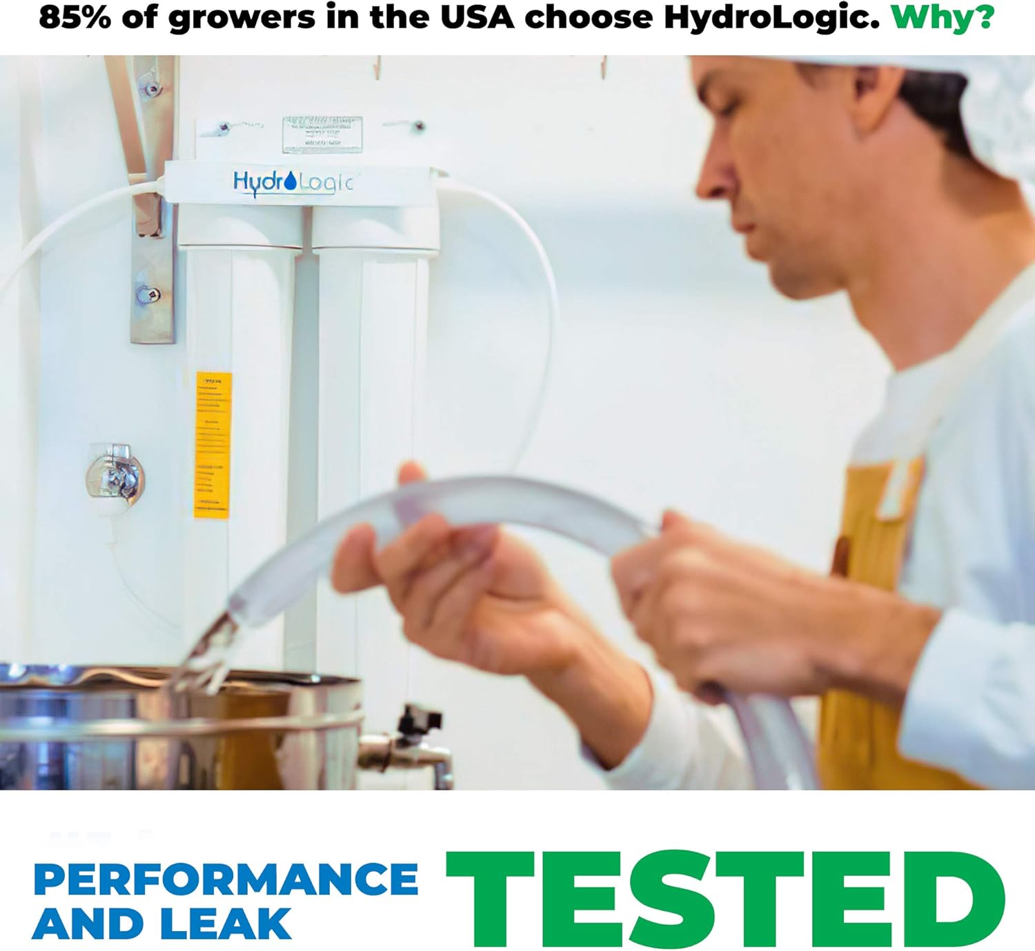 Hydro-Logic micRO-75 - Compact, Portable Reverse Osmosis Water Purification System