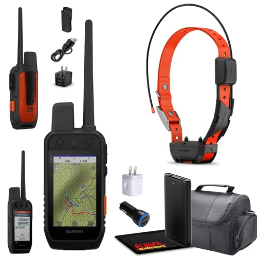 Garmin Alpha 300i Handheld Advanced Tracking & Training System with inReach Satellite Technology Bundle with Garmin Dog Collar Alpha TT25 Tracker &