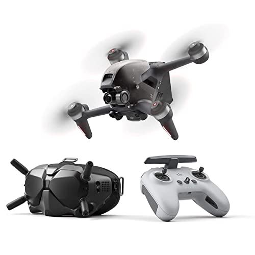 DJI FPV Combo (Goggles V2), First-Person View Drone with 4K Camera, S Flight Mode, Super-Wide 150° FOV, HD Low-Latency Transmission