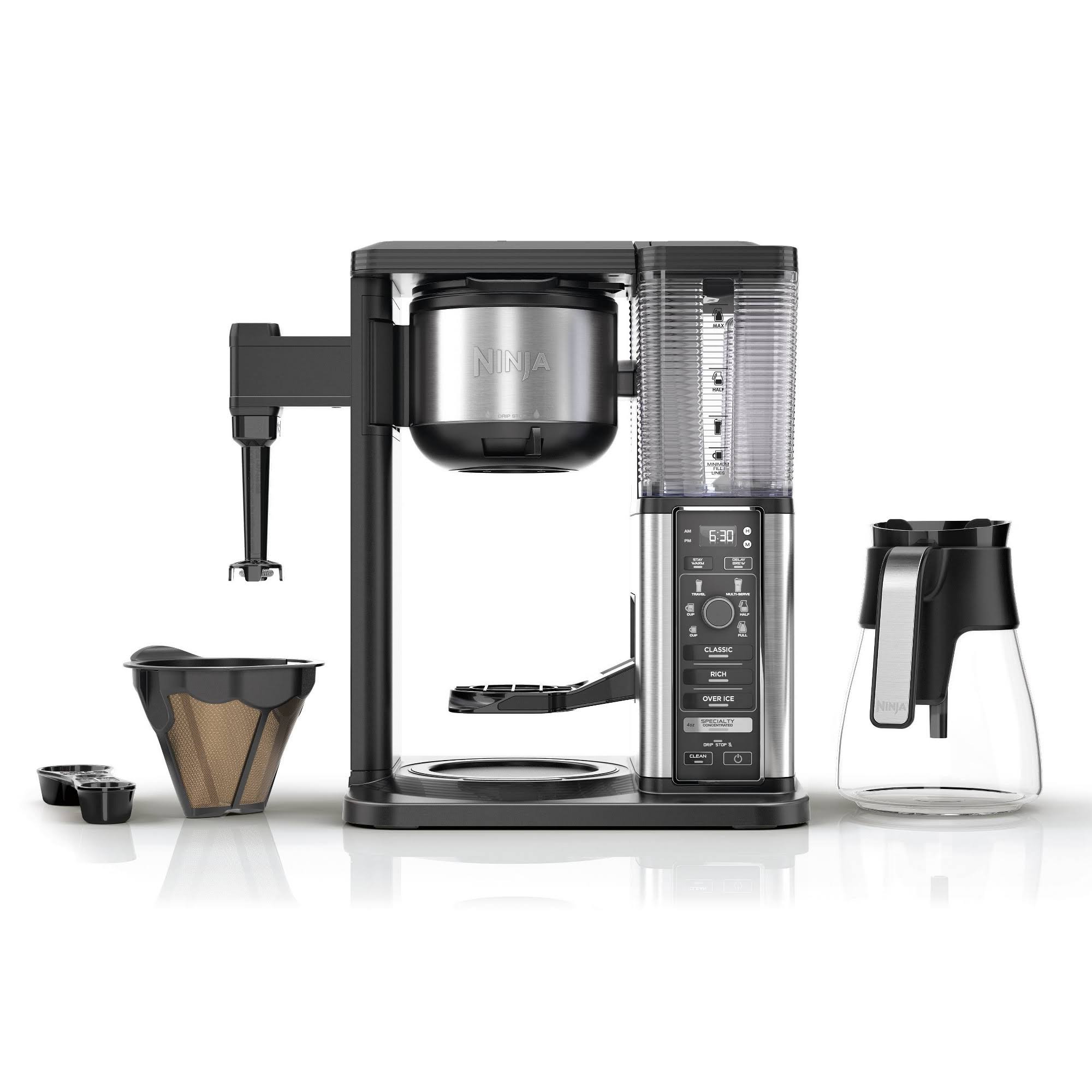 Ninja Specialty Coffee Maker With Glass Carafe