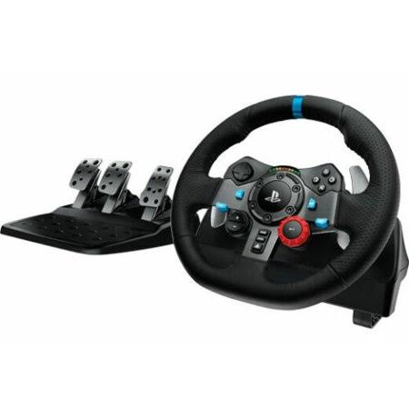 Logitech Driving Force G29 Gaming Racing Wheel with Pedals, Black