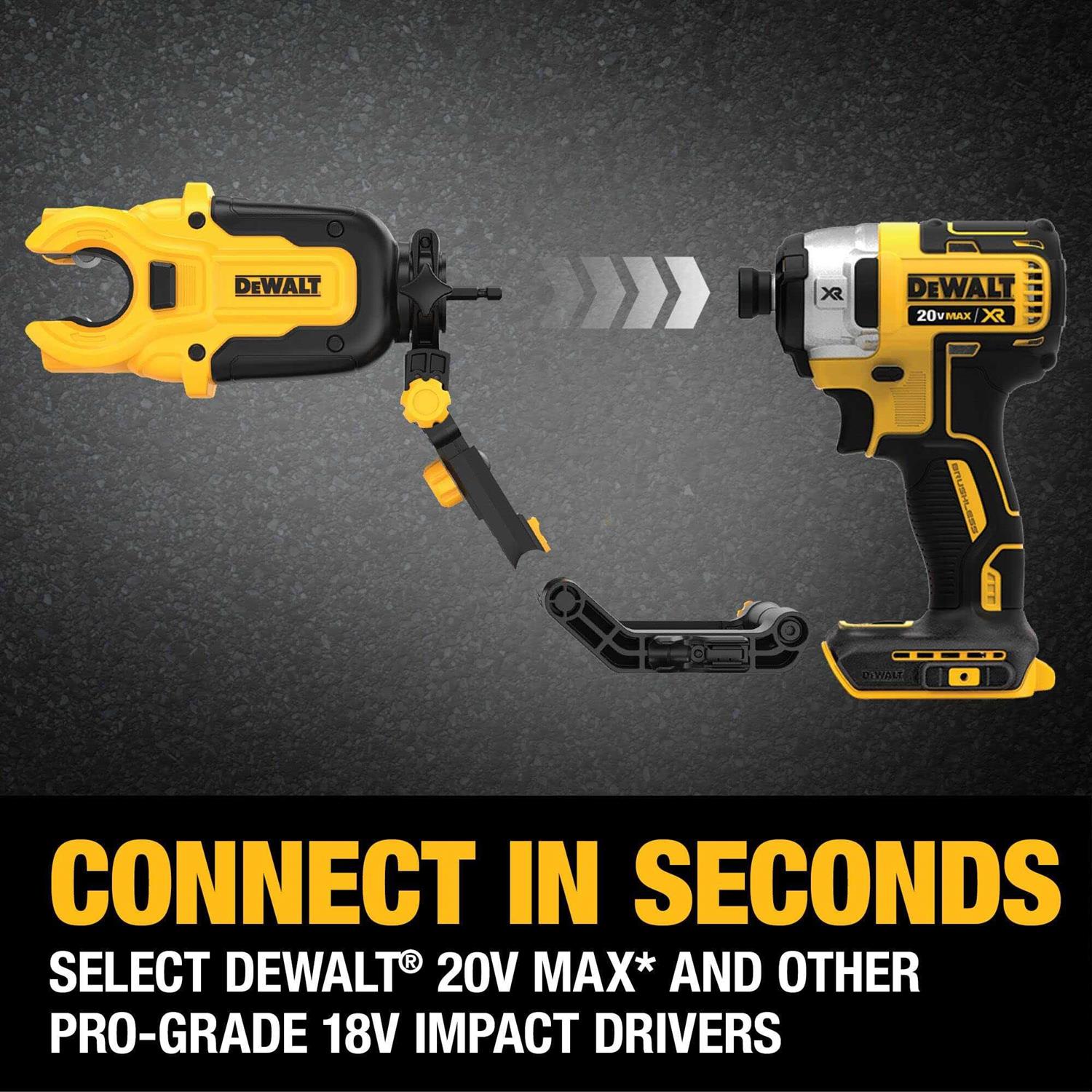 DEWALT Impact CONNECT Copper Pipe Cutter Attachment DWACPRIR - Shop Hardware Tools Online Store