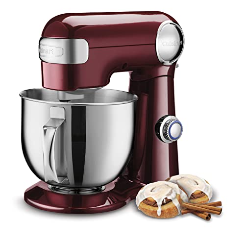 Cuisinart SMD-50BC Precision Pro 5.5-Quart Digital Stand Mixer With 12-Speeds, 3 Preprogrammed Food Prep Settings, Mixing Bowl, Whisk