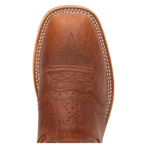 Double H Wide Square Toe Ice Roper 12x22 12 Men&s Brown