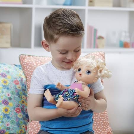 Baby Alive Super Snacks Snackin& Noodles Baby (Blonde) Hasbro