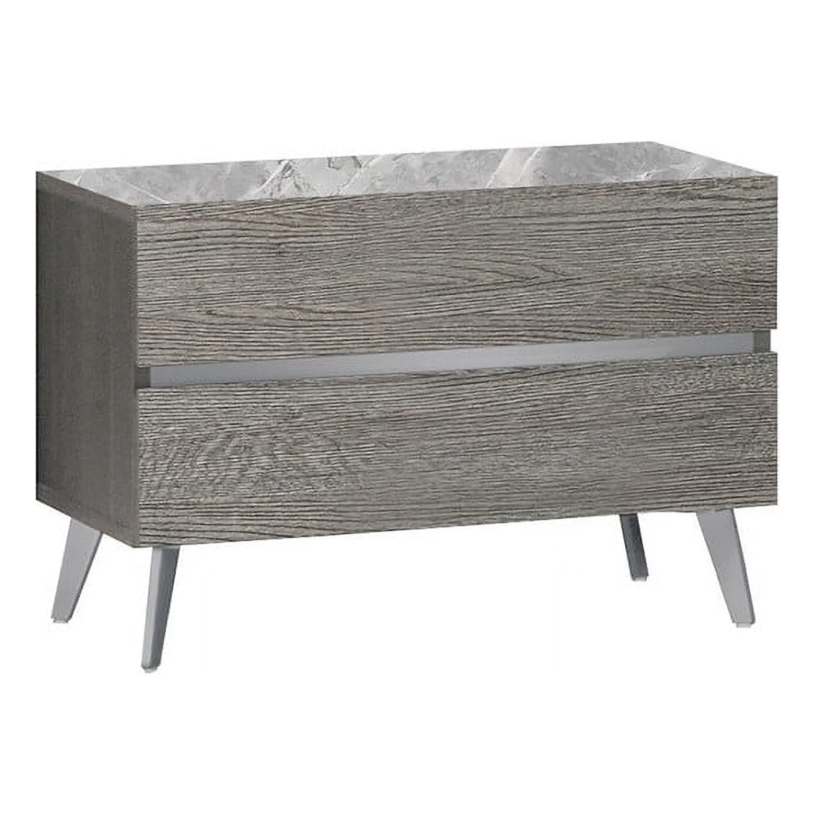 Victoria Premium 3-Piece Bedroom Set, Light Grey Oak Veneer, King Size