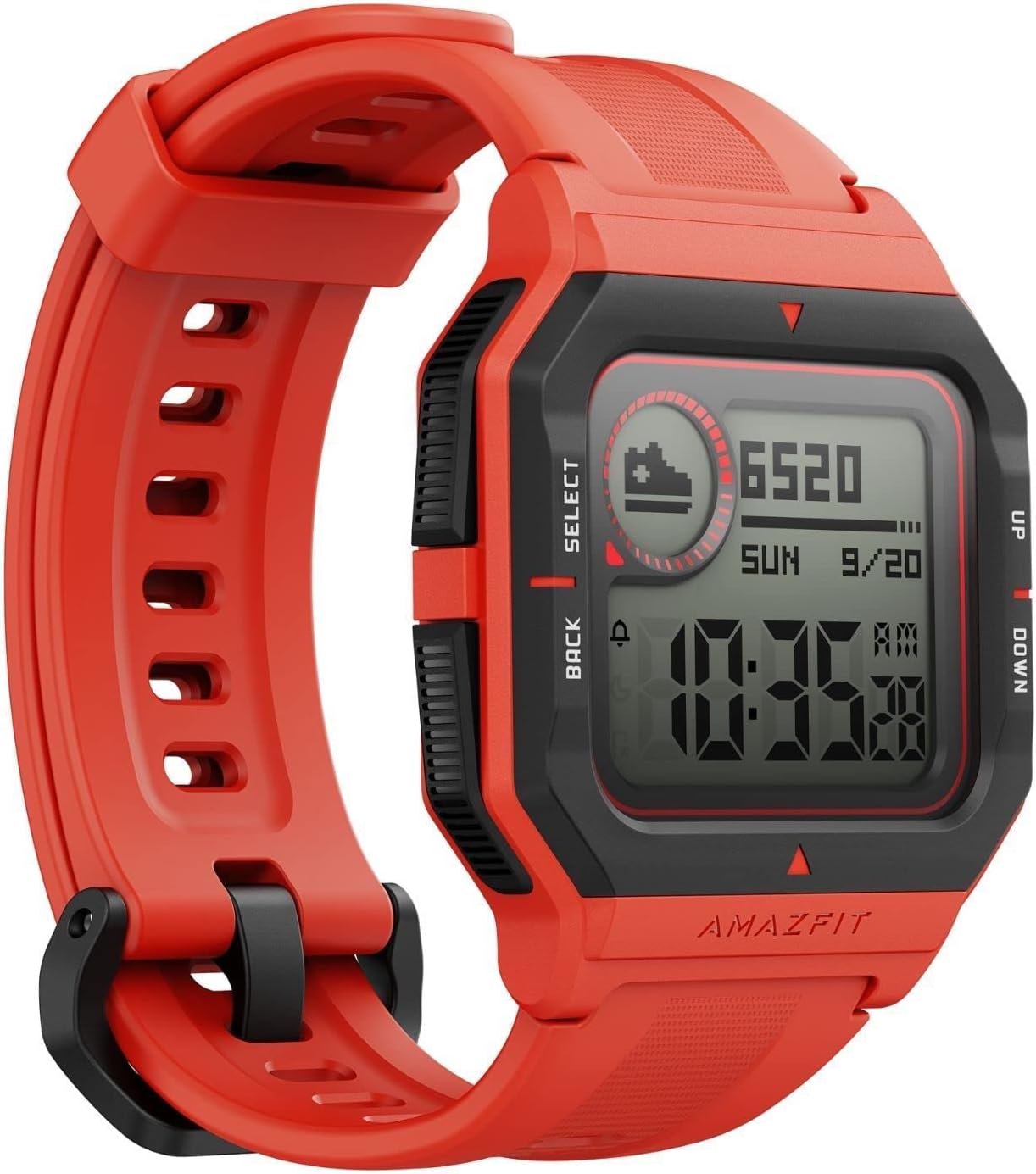 Amazfit Neo Fitness Retro Smartwatch with Real-Time Workout Tracking, Heart Rate and Sleep Monitoring, 28-Day Battery Life, Smart Notifications