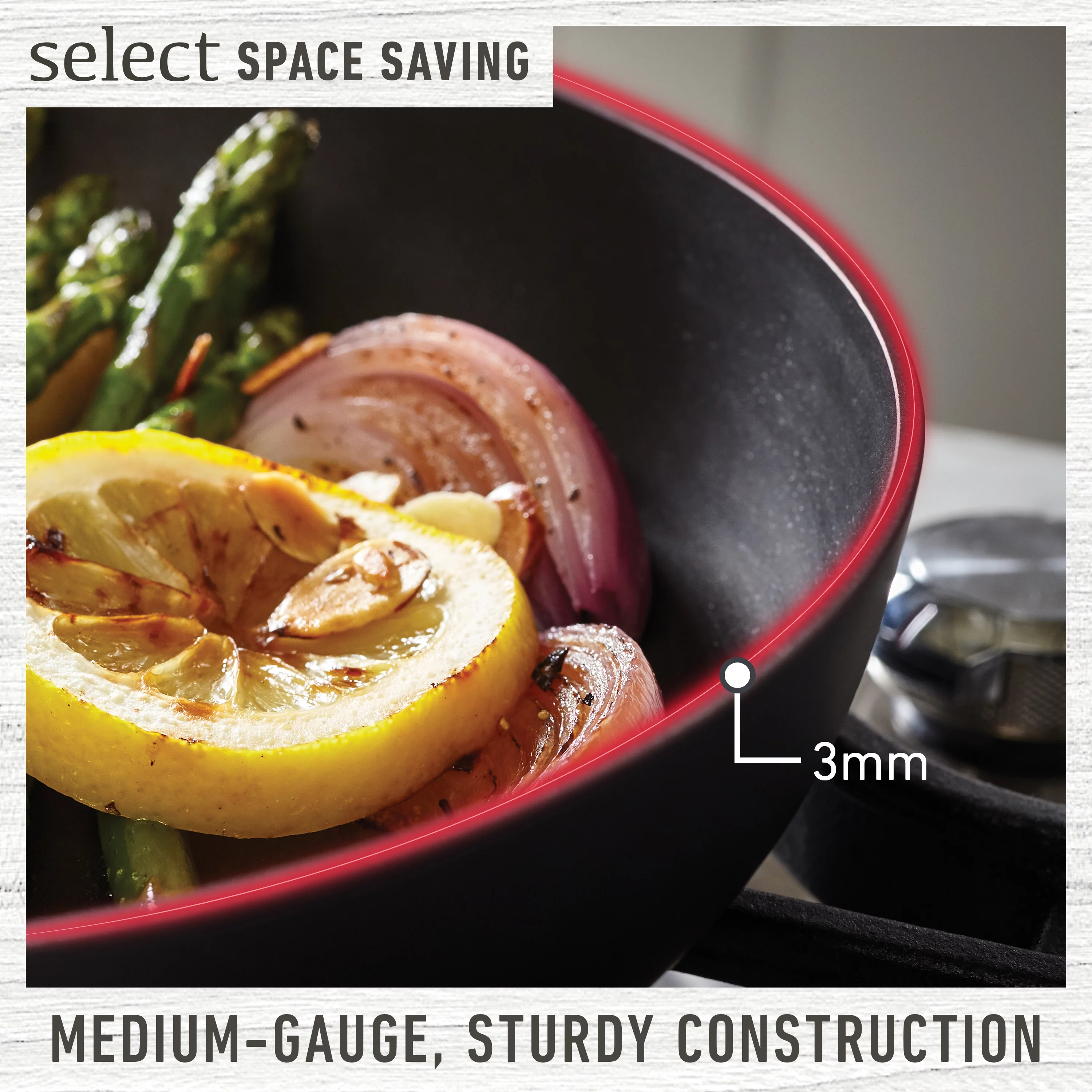 Select by Calphalon Space-Saving Hard Anodized Nonstick Pots and Pans, 14-Piece Cookware and Utensil Set - Curated Treasures Market