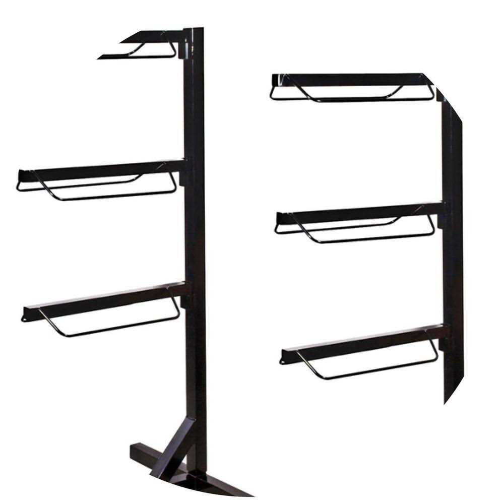 Easy-up 4-Tier Heavy Duty Portable Multi Saddle Rack Black - Sports Supplies Online Store