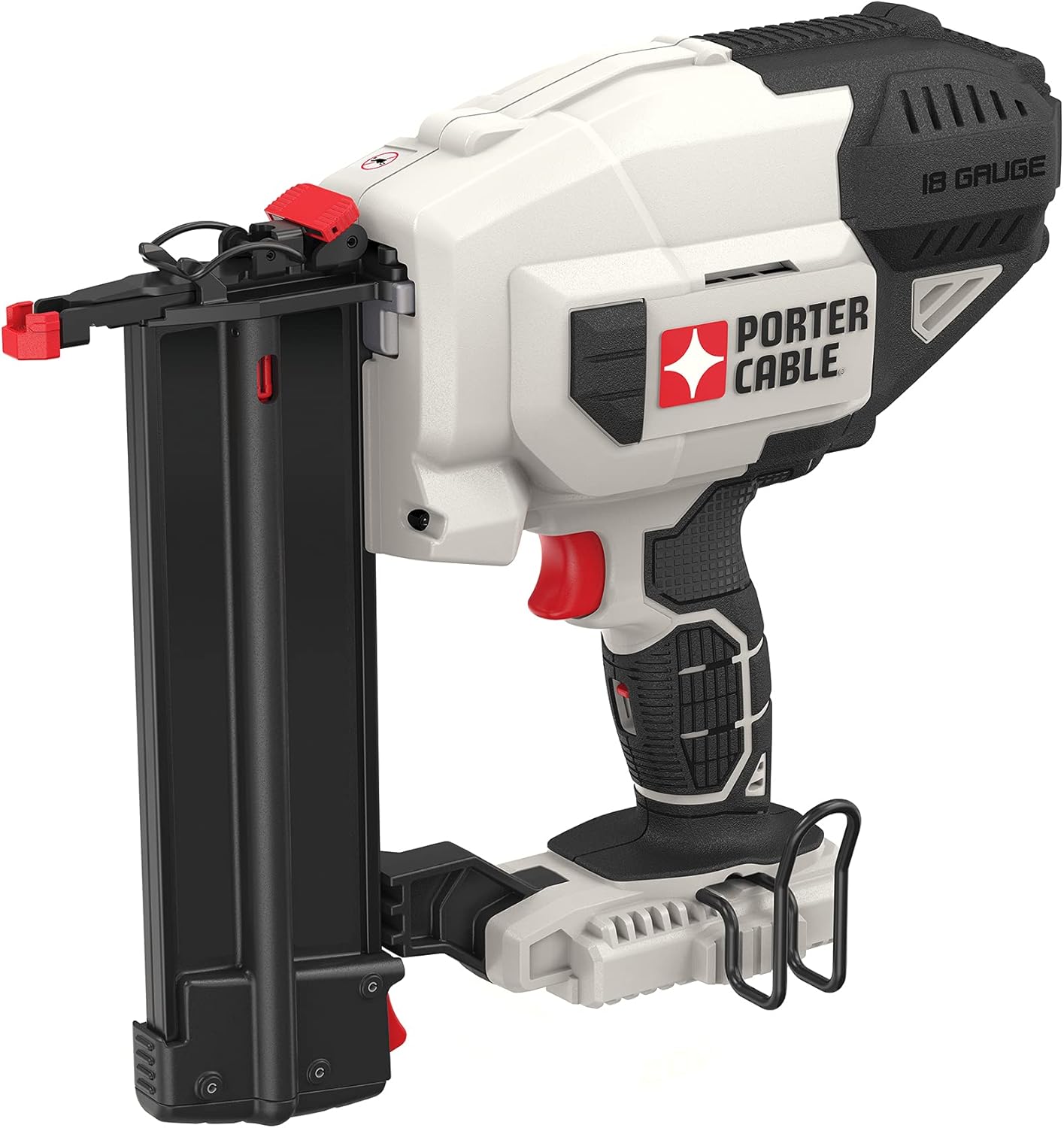 PORTER-CABLE 20V MAX* Cordless Brad Nailer Kit with 1 Battery, 18GA (PCC790LA)