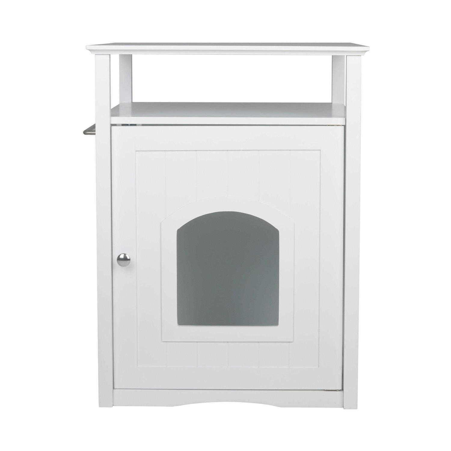 Cat Washroom Litter Box Cover / Night Stand Pet House - Pet Supplies online store