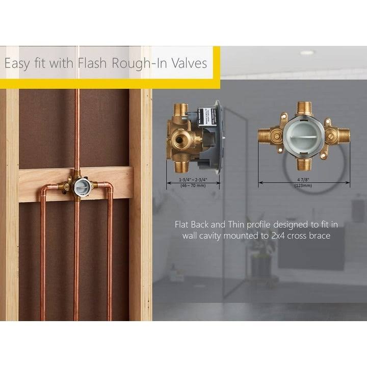 American Standard TU018501.278 Edgemere Shower Only Trim Kit with Cartridge, Legacy Bronze