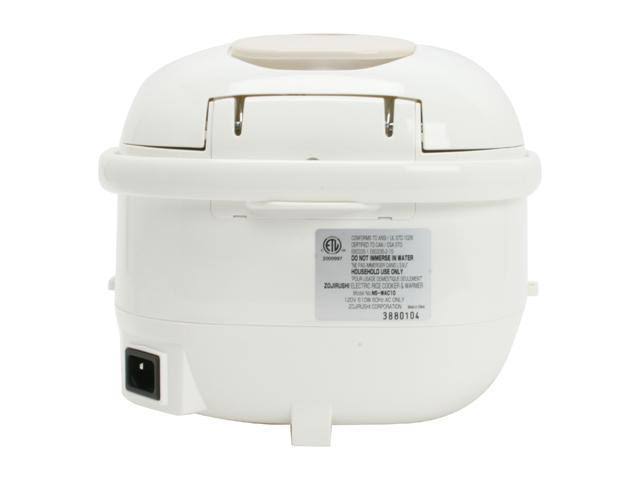 Zojirushi Micom Rice Cooker and Warmer (5.5-Cup/ Cool White) NS-WAC10