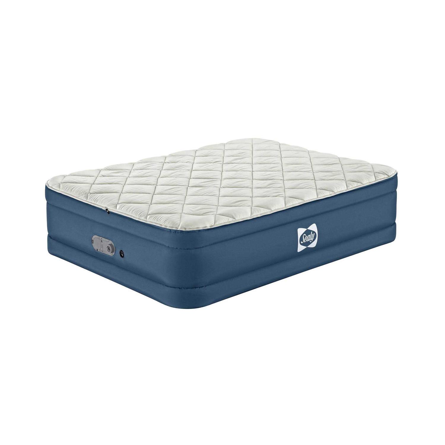 Bestway Sealy Top Air Mattress Queen with Built-in Dual Pump - Sports Supplies Online Store