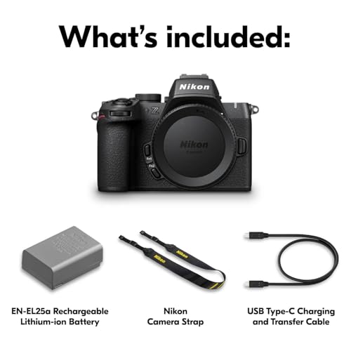 Nikon Z50 II with Two Lenses | Compact mirrorless Stills/Video Camera with Easy Color presets and Wireless Photo Sharing | Nikon USA Model