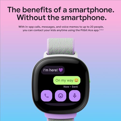 Fitbit Google Ace LTE - Kids Smartwatch with Call, Message, GPS, and Activity-Based Games, Ace Pass data plan required - Mild - Strange Arcade