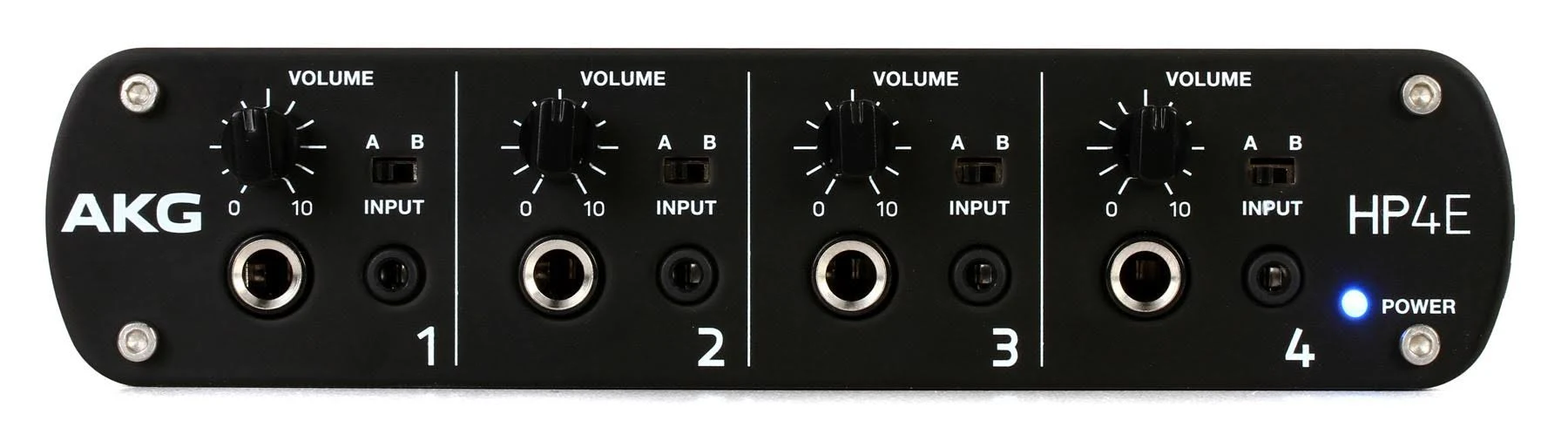 AKG HP4E 4-Channel Headphone Amplifier - Black