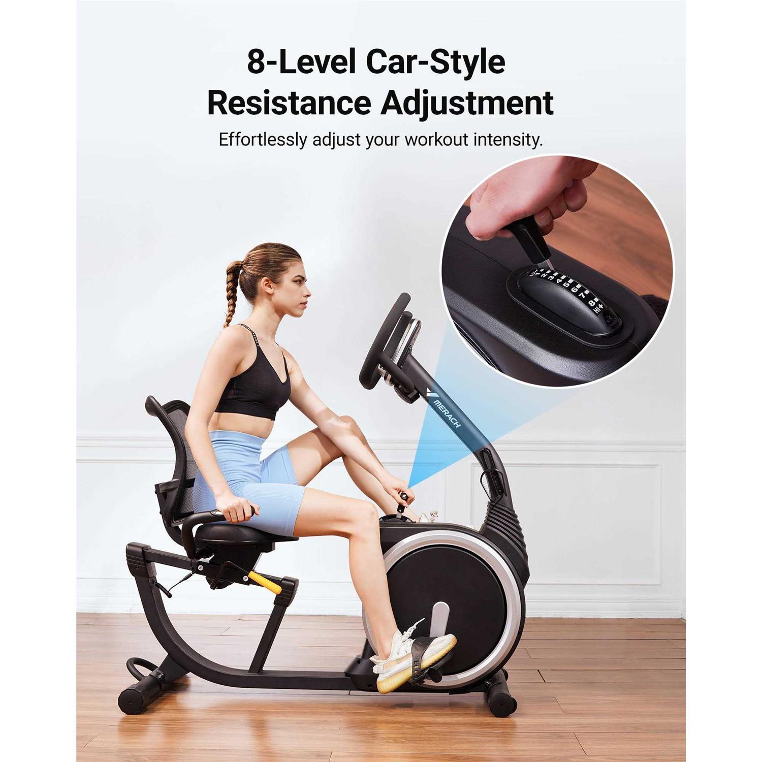 Merach S19 Recumbent Bike-Experience Unmatched Comfort and Performance - Sports Supplies Online Store