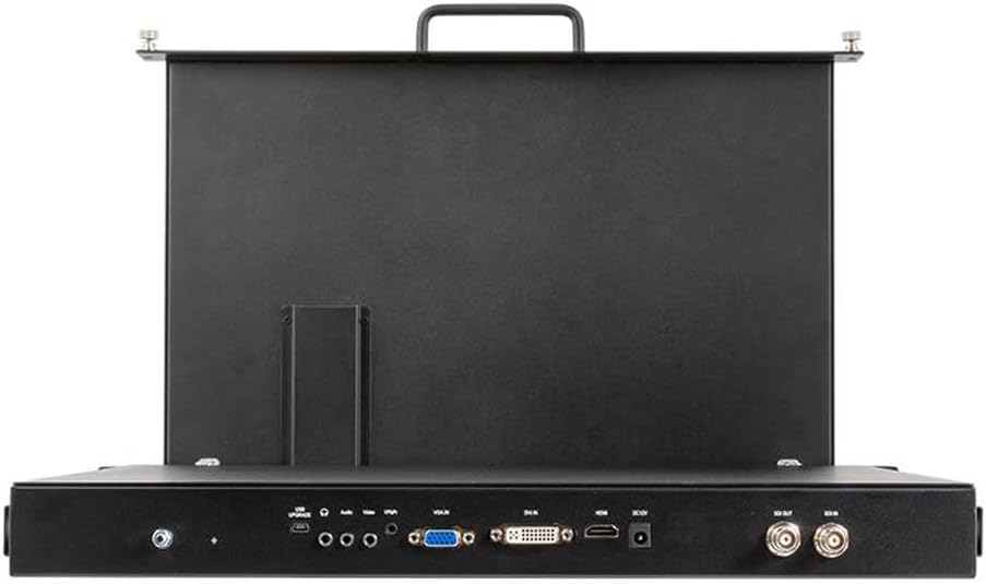 SEETEC 17.3 Inch SC173-HSD-56 1RU Pull Out Rack Mount Monitor Full HD 1920x1080 Broadcast LCD Monitor (SDI/HDMI)