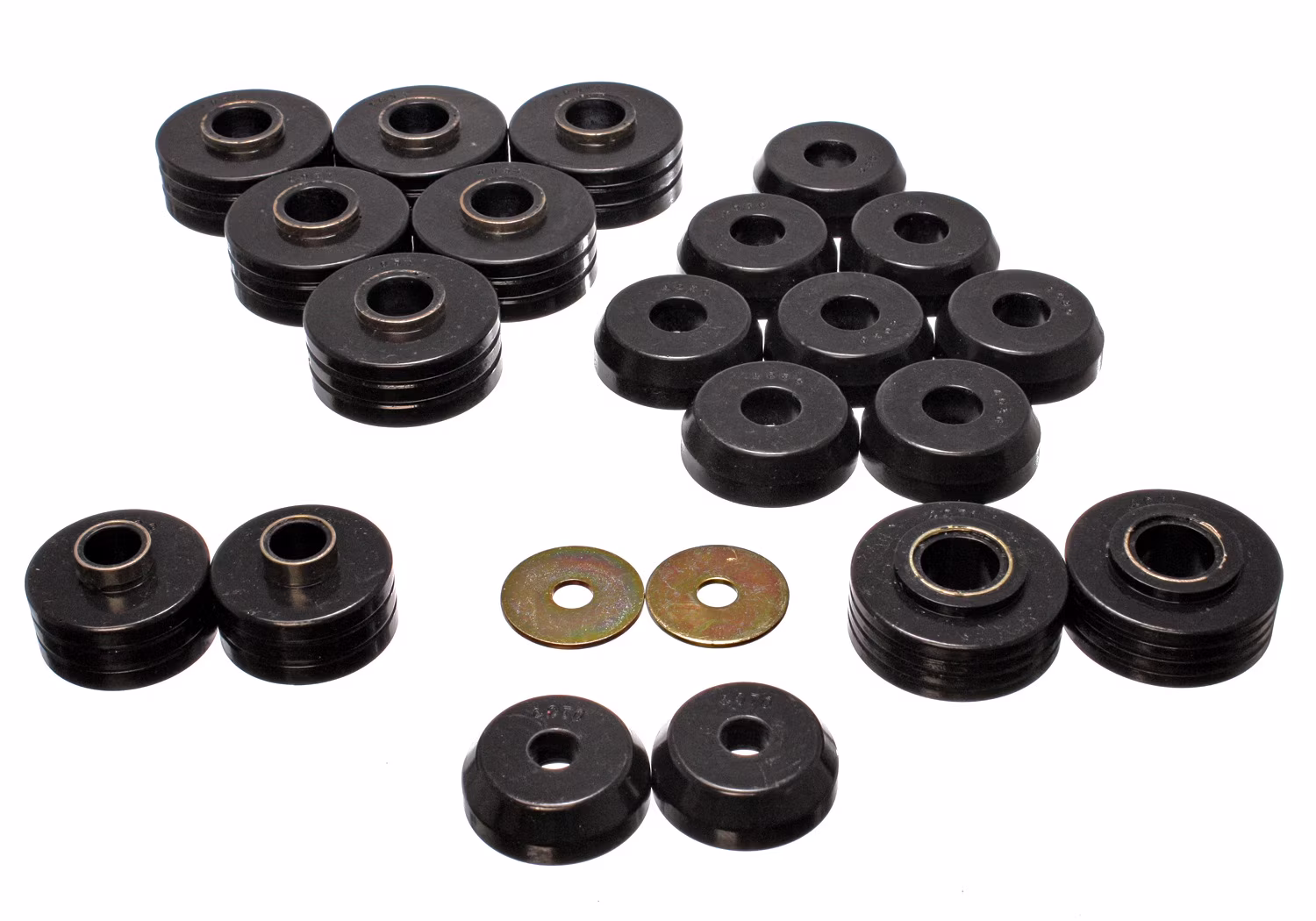 Energy Suspension 4.4109G Body Cab Mount Set Fits 80-89 Bronco Fits select: 1980-1981,1983-1989 FORD BRONCO