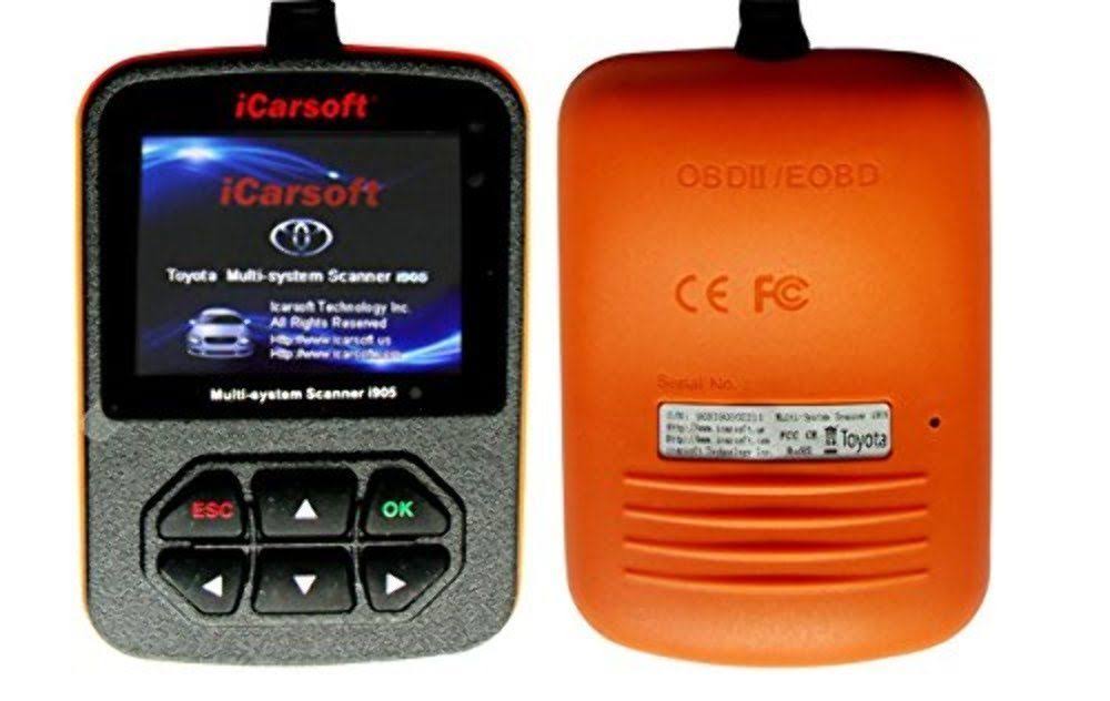 iCarsoft i905 Toyota/Lexus/Scion/Isuzu Multi-System Scanner