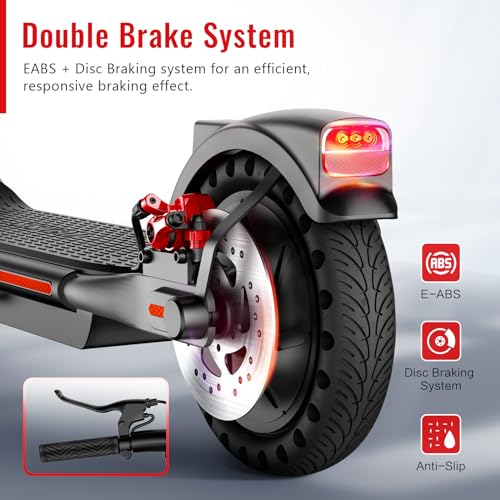 Electric Scooter Adults,8.5"/10"/12" Tires,Peak 500W Motor,Top Speed 19/20/25Mph,19/20/25 Miles Long Range