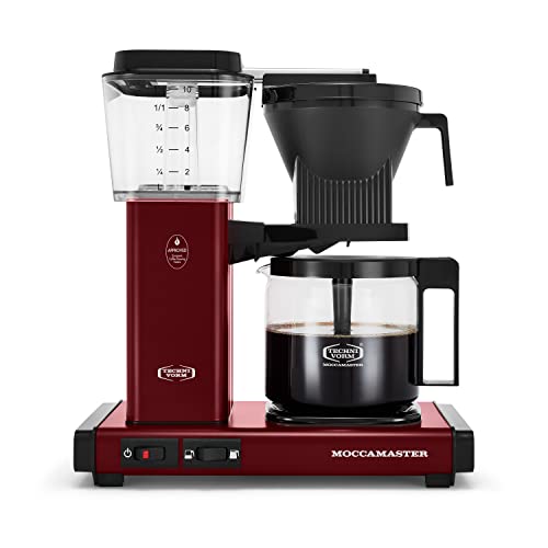 Technivorm Moccamaster 53941 KBGV Select 10-Cup Coffee Maker, Polished Silver, 40 ounce, 1.25l